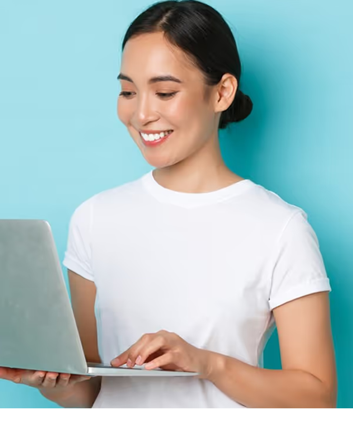 Professional woman smiling